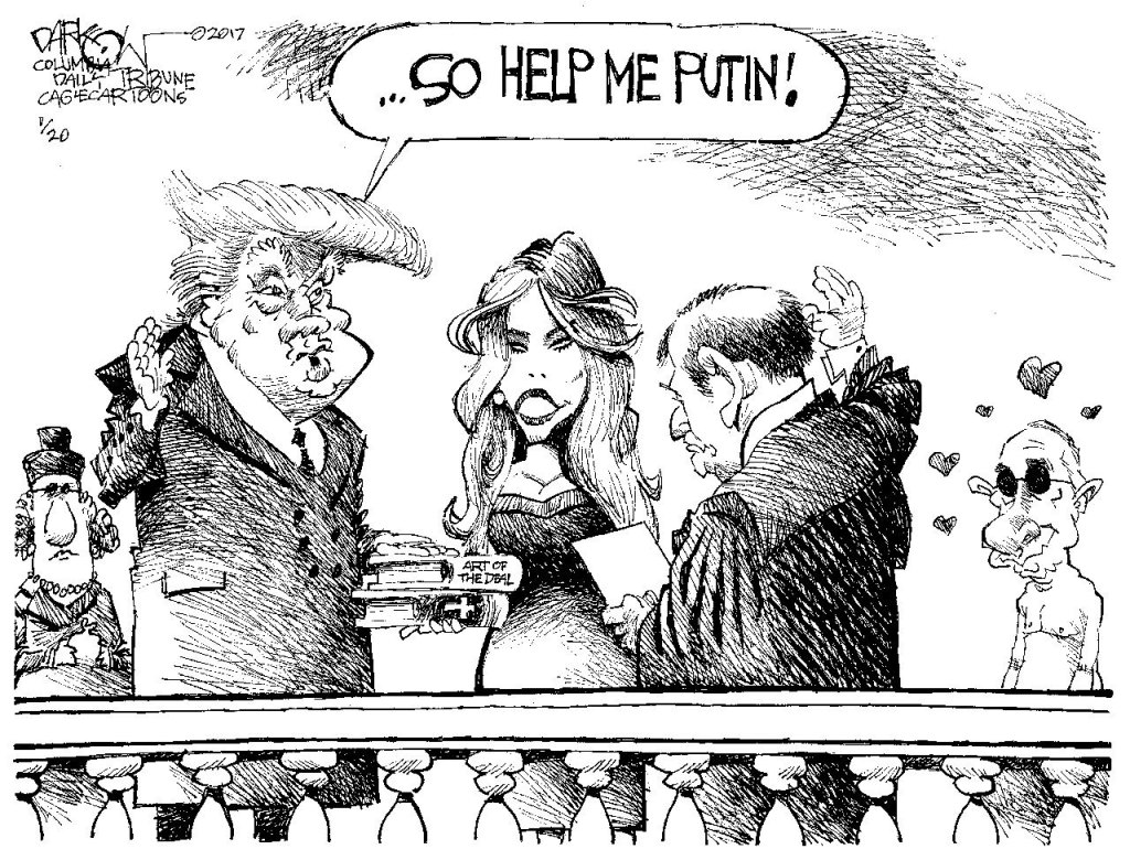 Inauguration Day in cartoons: The view from here