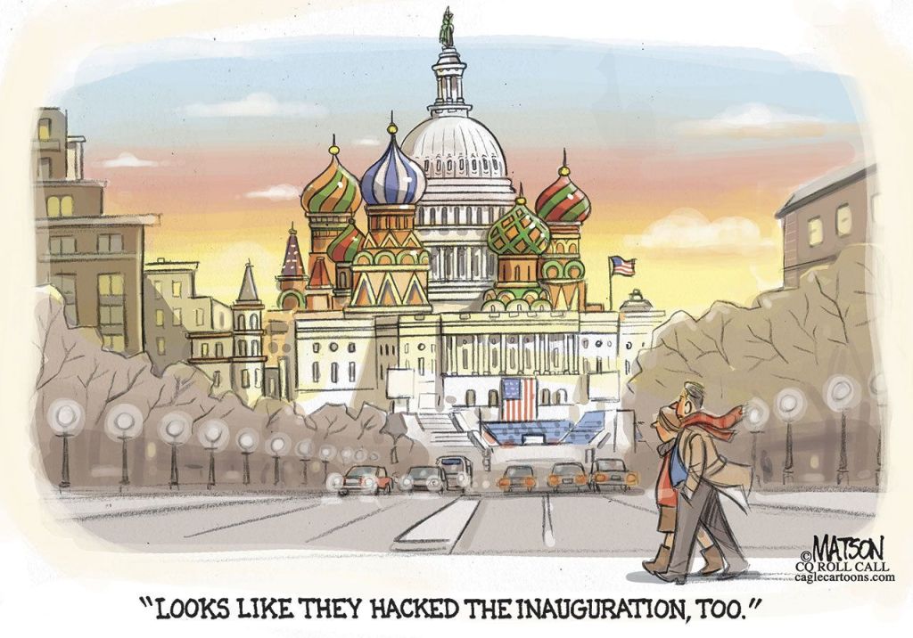 Inauguration Day in cartoons: The view from here