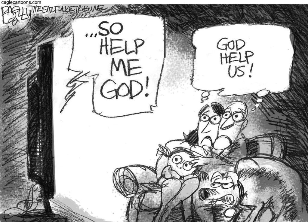 Inauguration Day in cartoons: The view from here