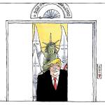 Trump’s first day | In cartoons
