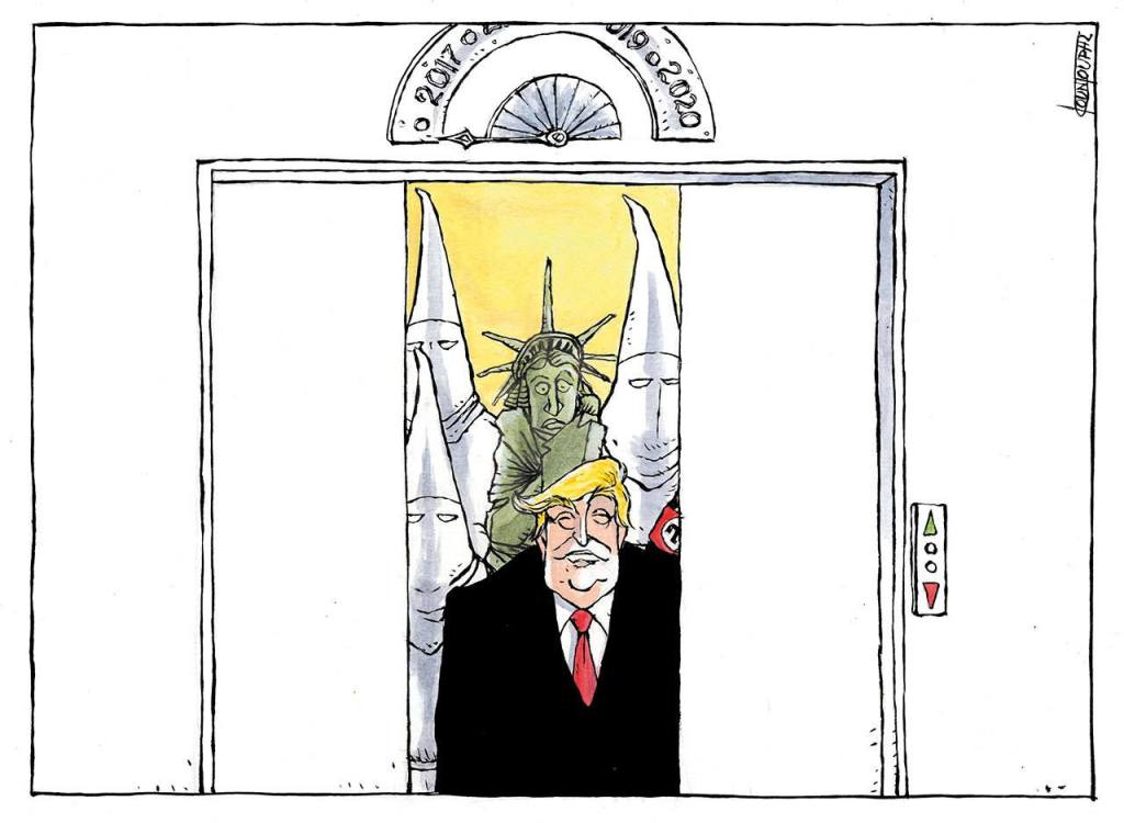 Trump’s first day | In cartoons