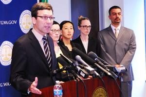 Washington attorney general files lawsuit against Trump on executive order on refugees, immigration