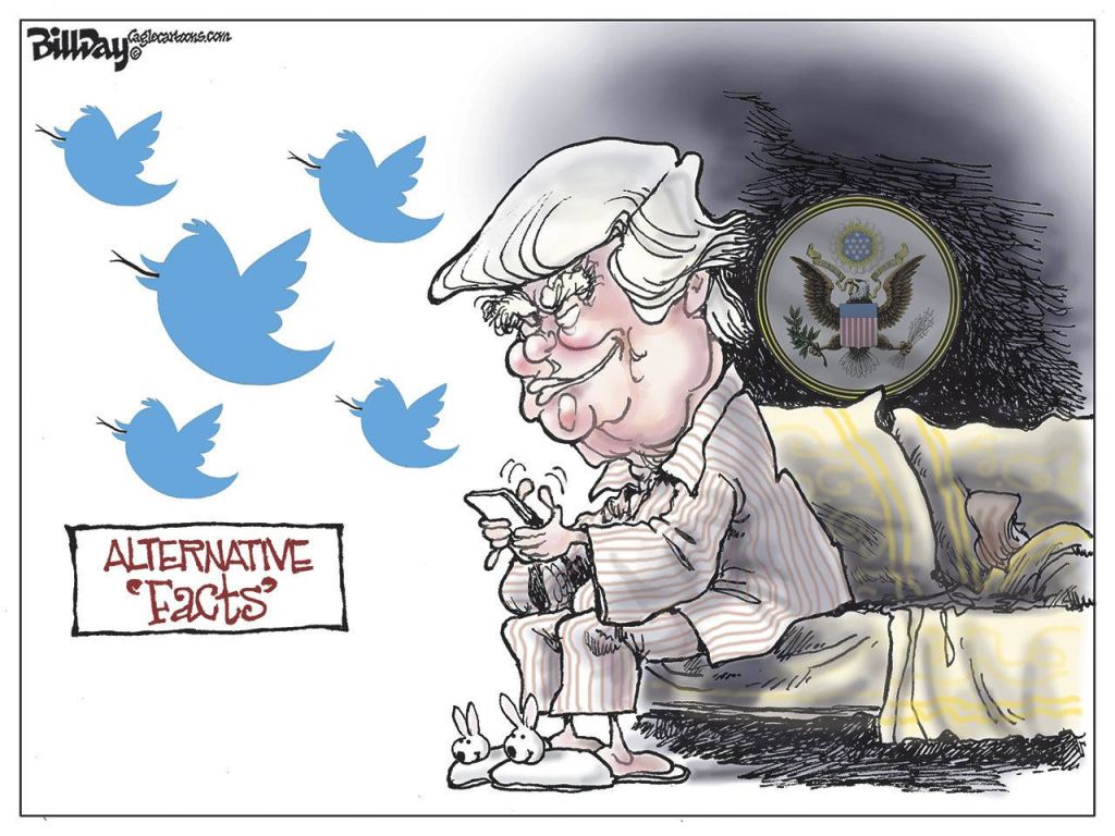 Trump’s first week in office: In cartoons