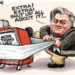 Trump’s first week in office: In cartoons