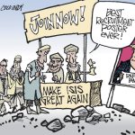 Trump’s wall and Muslim ban, in cartoons | The view from here