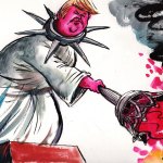 Trump’s wall and Muslim ban, in cartoons | The view from across the water