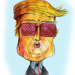 Trump’s wall and Muslim ban, in cartoons | The view from across the water