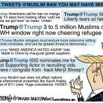 Trump’s wall and Muslim ban, in cartoons | The view from here