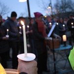 Islanders gather for Inauguration Day Candlelight Vigil