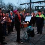 Islanders gather for Inauguration Day Candlelight Vigil