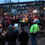 Islanders gather for Inauguration Day Candlelight Vigil