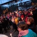 Islanders gather for Inauguration Day Candlelight Vigil