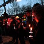 Islanders gather for Inauguration Day Candlelight Vigil