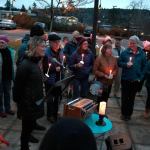 Islanders gather for Inauguration Day Candlelight Vigil