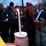 Islanders gather for Inauguration Day Candlelight Vigil