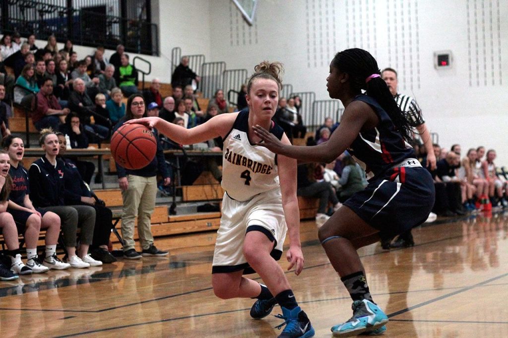 Bainbridge girls best Nathan Hale hoopsters | GALLERY