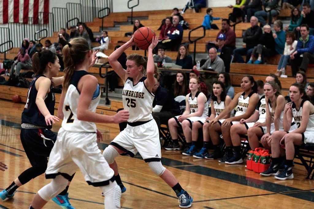 Bainbridge girls best Nathan Hale hoopsters | GALLERY