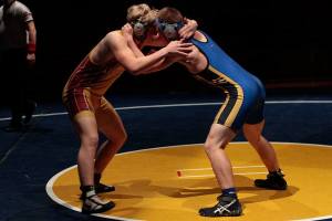 Hard night at home:Island wrestlers grapple through inexperience, fledgling roster