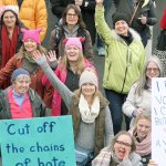 Bainbridge joins the resistance: Thousands join in Seattle march