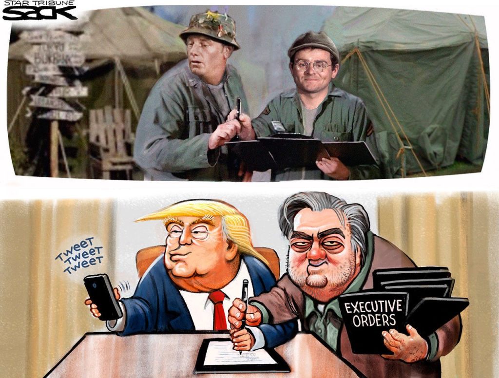 Trump’s second week in office | In cartoons