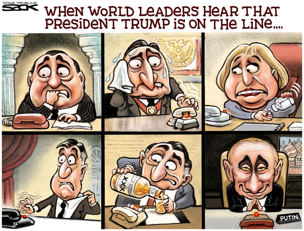 Trump’s second week in office | In cartoons