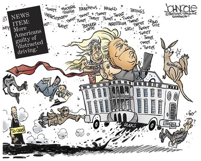 Trump’s fourth week in office | In cartoons