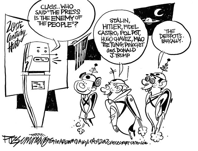 Trump’s fifth week in office | In cartoons