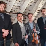 Photo courtesy of the Press Gang The Press Gang, a traditional Irish music quartet from Portland, Maine featuring longtime Bainbridge Island resident Hanz Araki will be performing a special concert at 7 p.m. Sunday, Feb. 12 at the Treehouse Café.