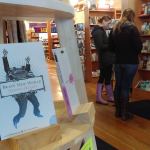 Luciano Marano | Bainbridge Island Review &mdash; Customers browse at Eagle Harbor Books in downtown Winslow in the shadow of several classic works of fiction that have been been receiving renewed attention across the country in the wake of recent political happenings.