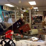 Darsi St. Louis photo                                The interior of Meli Melo Island Vintage Boutique, which was rammed by a 75-year-old woman in a Lexus RX in December (one of two such incidents to occur in the same week near downtown Winslow).