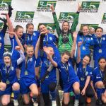 Image courtesy of Ian McCallum | The Bainbridge Island FC G04 Blue (girls under 14) are the first-ever Bainbridge Island Football Club girls state champion team.