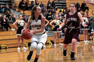 Holy Names dashes to 46-32 win against BHS girls basketball team