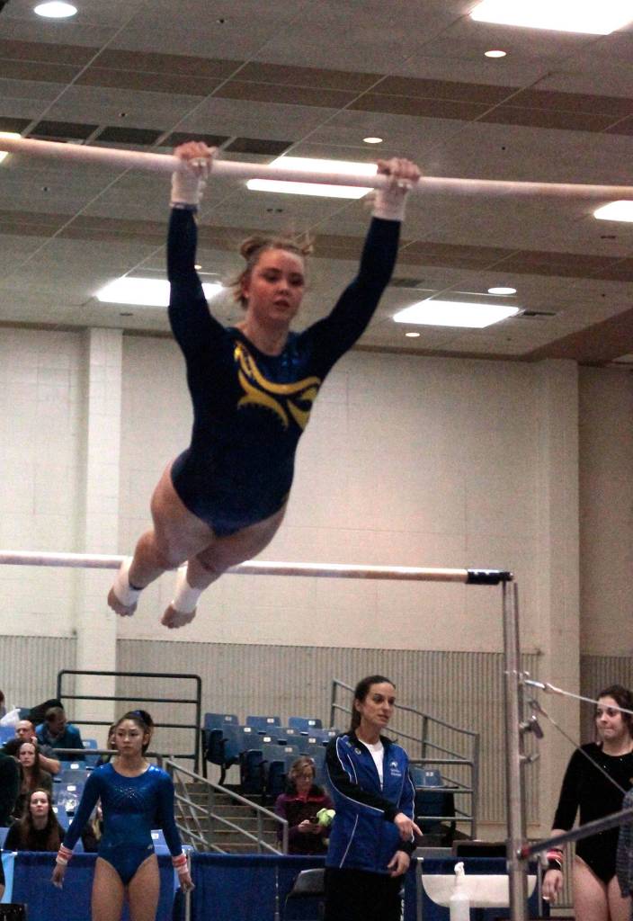 Sole Spartan gymnast goes the distance at state | GALLERY