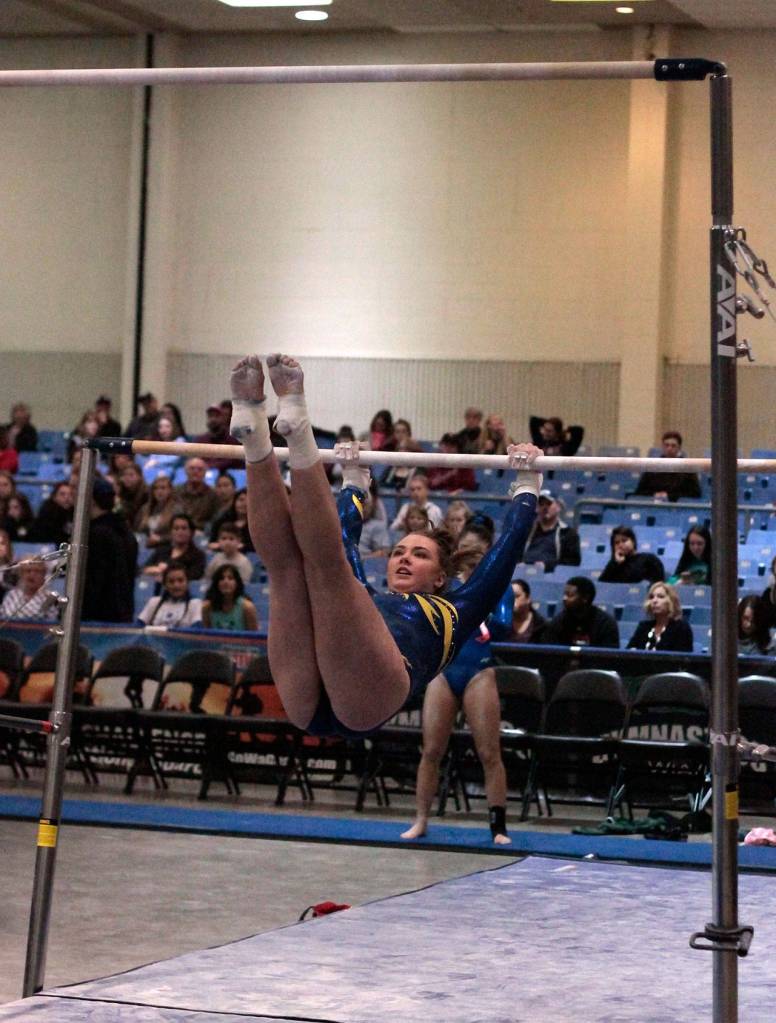 Sole Spartan gymnast goes the distance at state | GALLERY