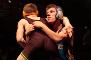 Roosevelt roars through BHS in Senior Night wrestling wrap-up