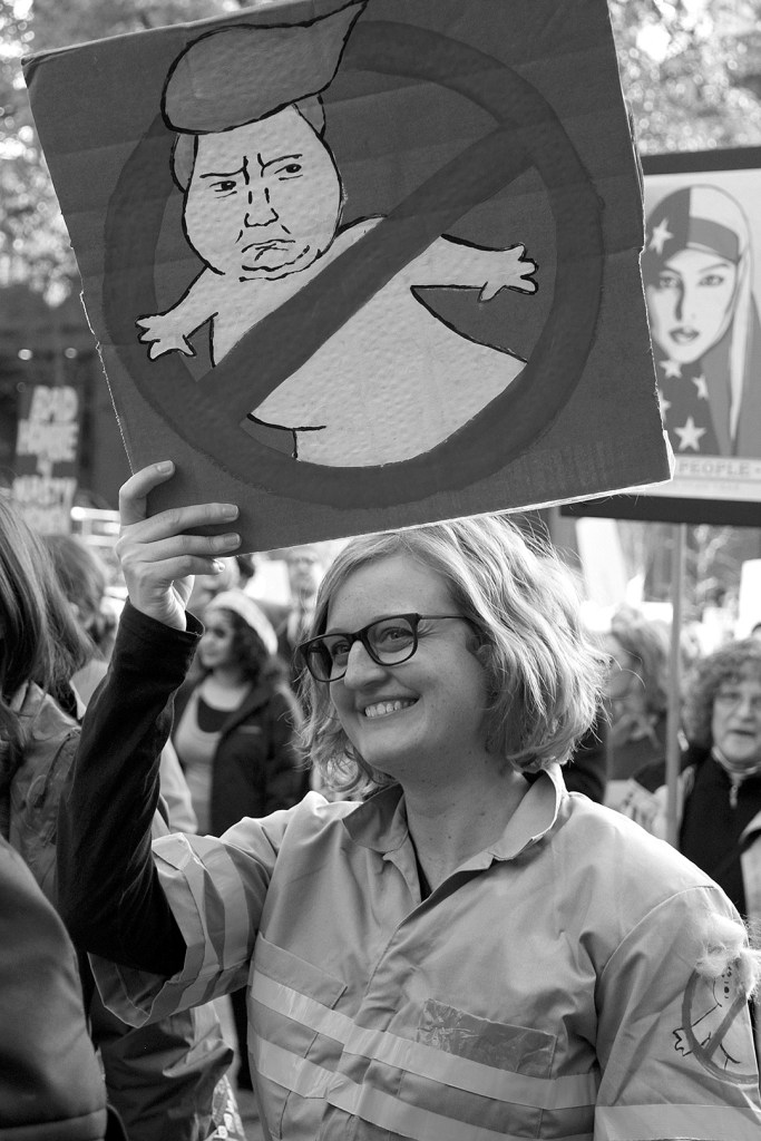 Bainbridge joins the resistance: Thousands join in Seattle march