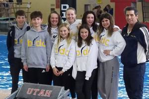 Bainbridge divers compete in Utah Winter Invite