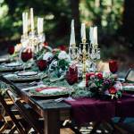 Tables can give the event that woodsy feel | 2017 Kitsap Wedding Guide