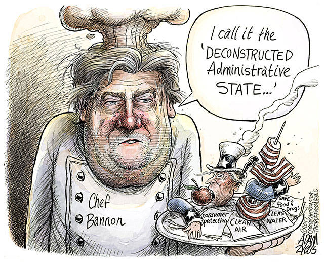 Trump’s sixth week in office | In cartoons