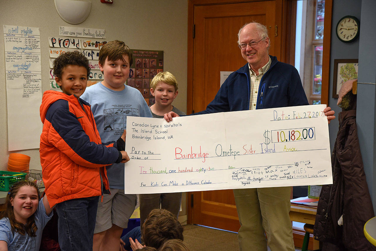 Bainbridge kids raise $10k for Ometepe Association