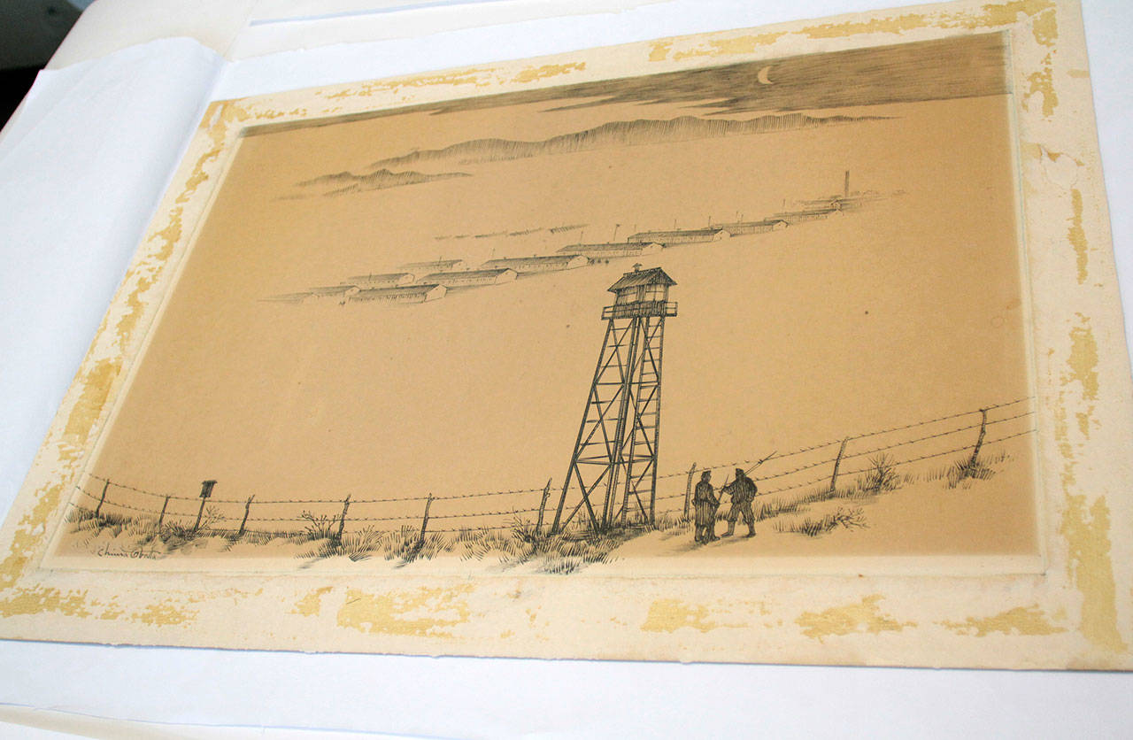 A most puzzling painting: Curbside conundrum leads from Rotary donation pile to prison camp, ends in a mystery - for now