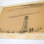 A most puzzling painting: Curbside conundrum leads from Rotary donation pile to prison camp, ends in a mystery - for now