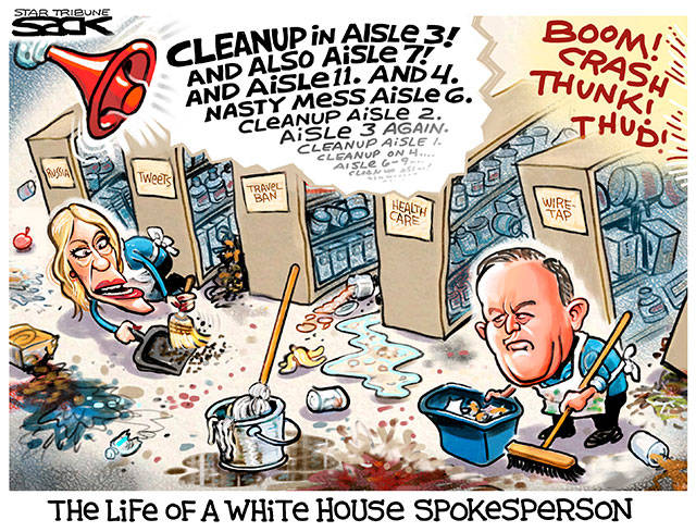 Trump’s ninth week in office | In cartoons