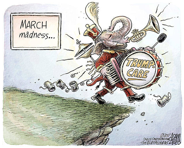 The fall of Trumpcare | In cartoons