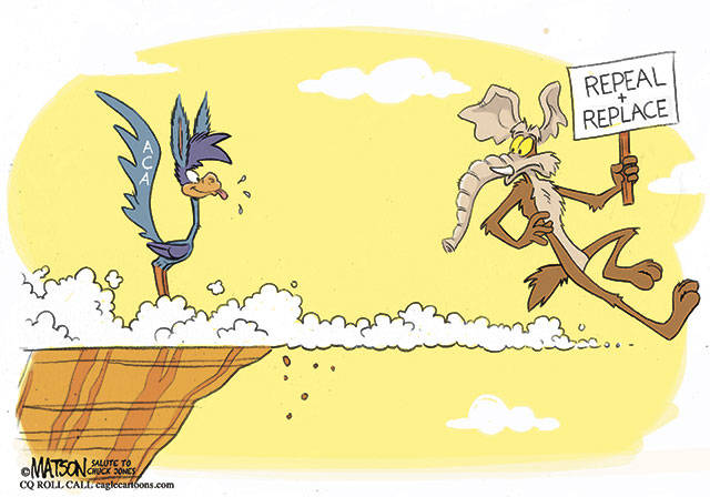 The fall of Trumpcare | In cartoons