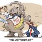 The fall of Trumpcare | In cartoons