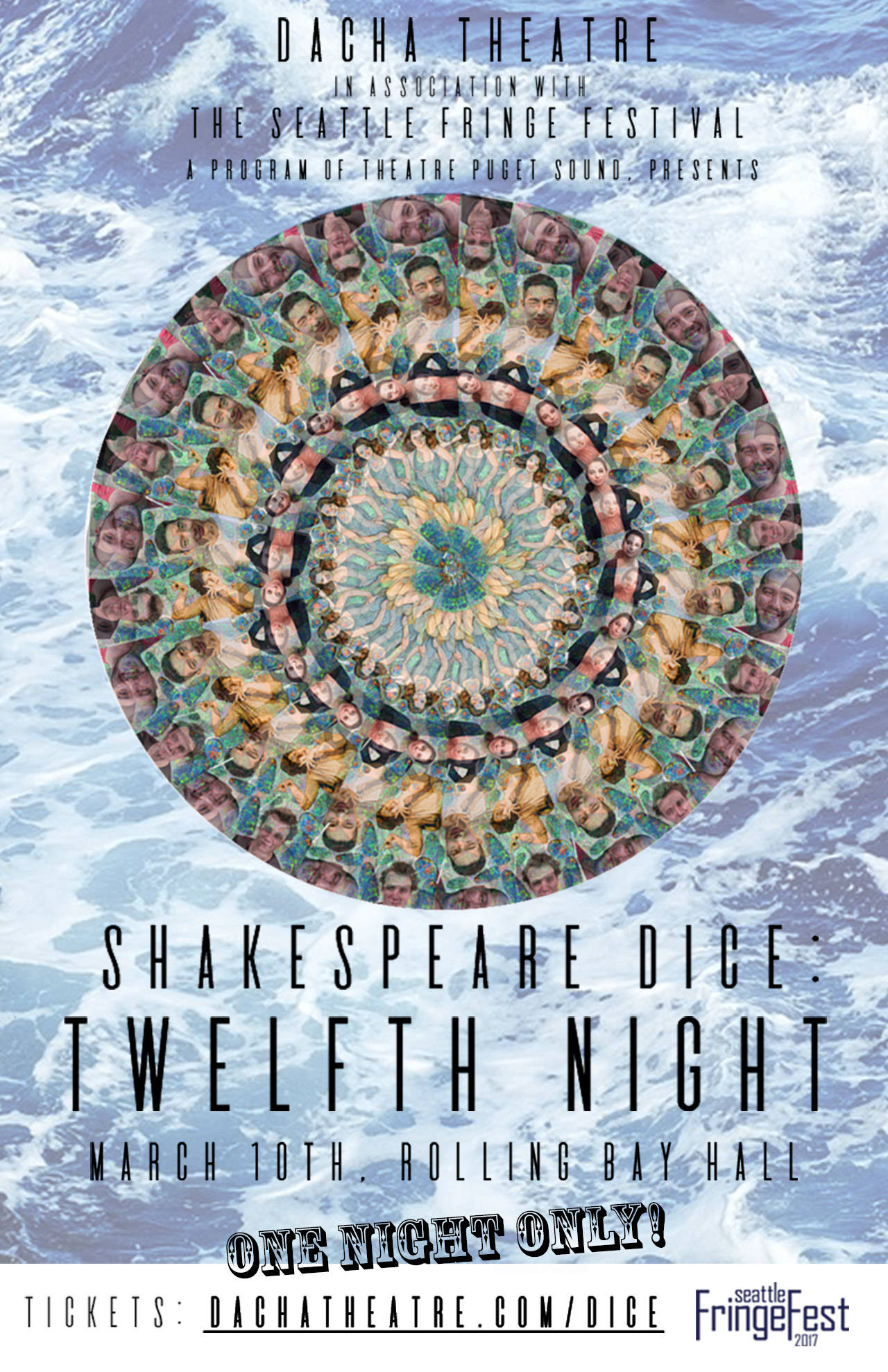 Image courtesy of Dacha Theatre | Dacha Theatre&rsquo;s Shakespeare Dice version of &ldquo;Twelfth Night, or What You Will&rdquo; is coming to Bainbridge Island for a special one-night-only performance at 7:30 p.m. Friday, March 10 at Rolling Bay Hall.