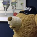 Luciano Marano | The Bainbridge Island Review &mdash; Now THAT&rsquo;S a friendly looking cop.