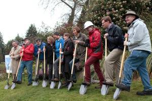 Groundbreaking begins long in the works trail project