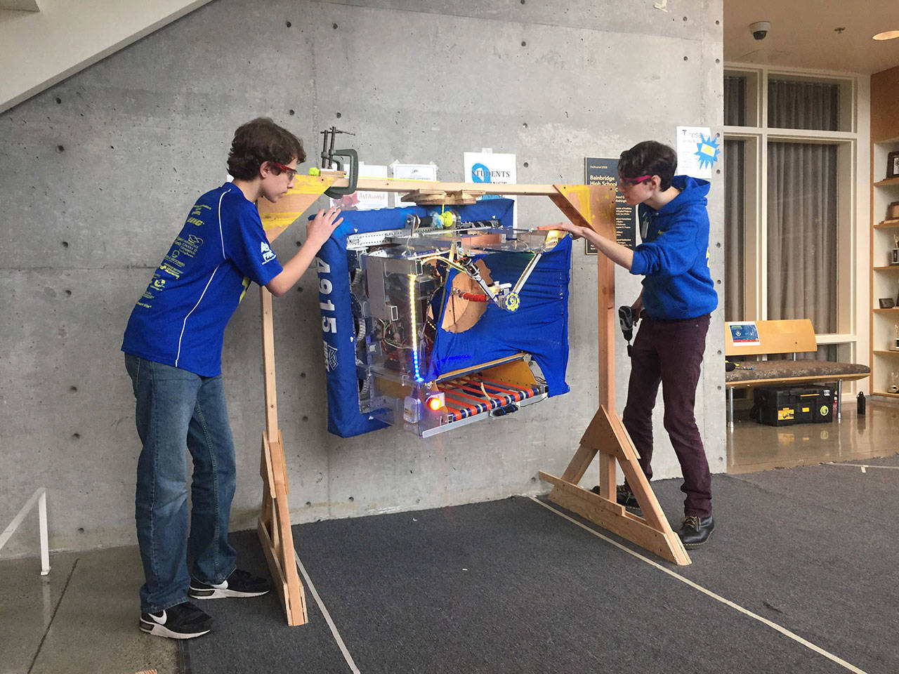 Spartronics holds robotics team open house